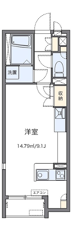 アップルペア 間取り図