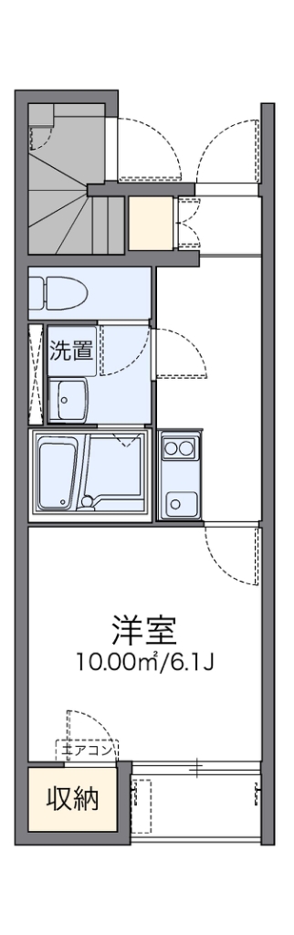 レオネクストグレイス玉川学園 103号室 間取り