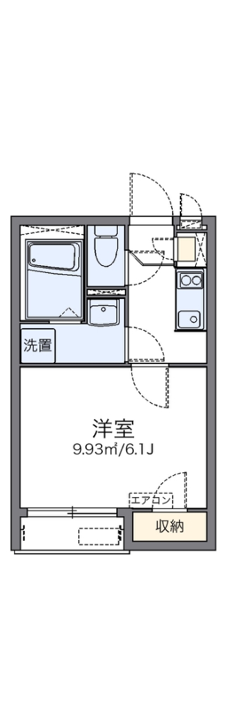 レオネクストフレグランス 間取り図