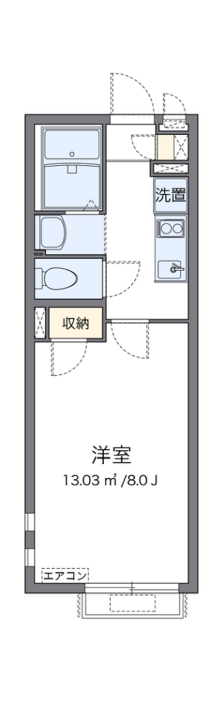 クレイノオトーニョ 間取り図