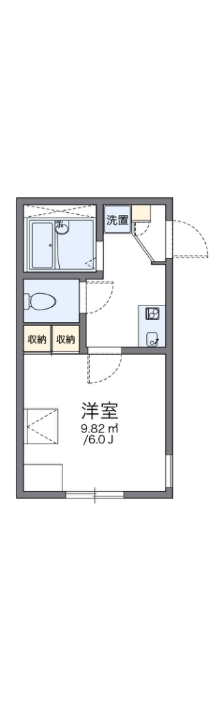 レオパレスｍｏｎ 間取り図