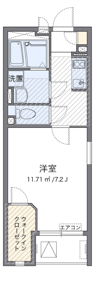 ミランダトーラス 301号室 間取り