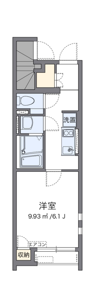 クレイノＩＬ　ＶＩＮＯ　Ⅴ 間取り図