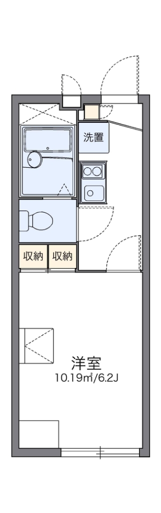 レオパレスＴａｎｎｅｎｂａｕｍ 間取り図