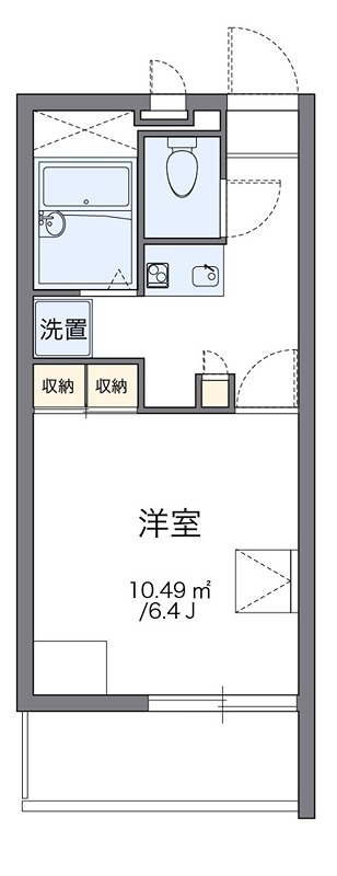 ＪＯＹ 305号室 間取り