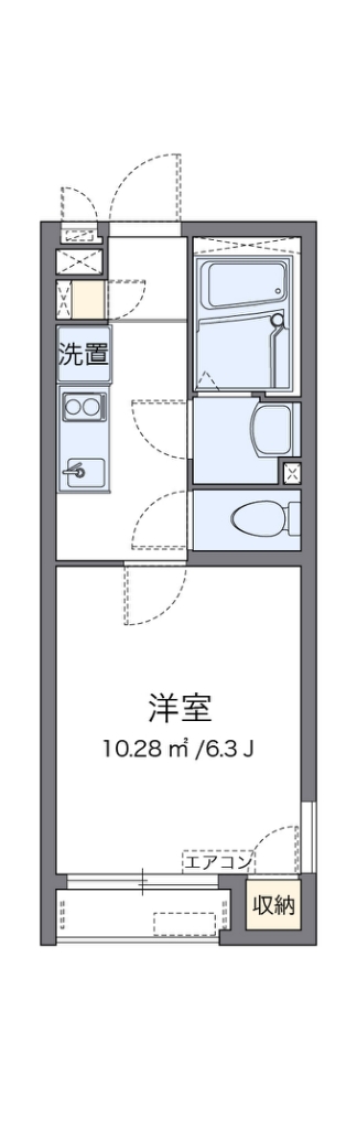 クレイノボヌール　ラ　メゾン 間取り図