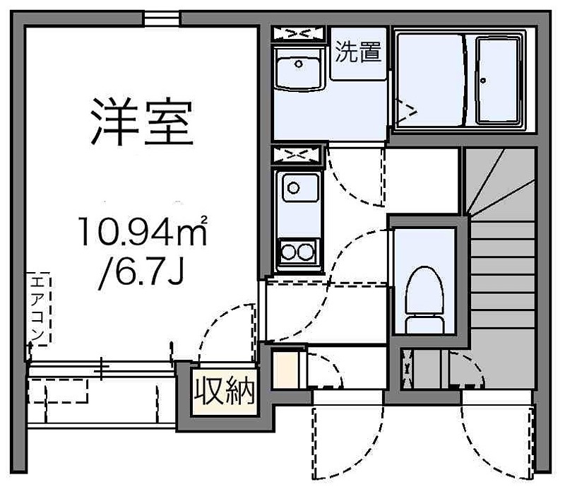 カナロア 間取り図