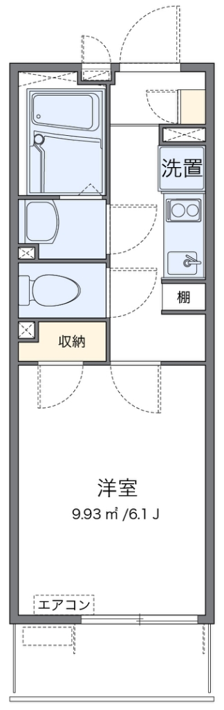 レオネクストシャトーブランカ 間取り図