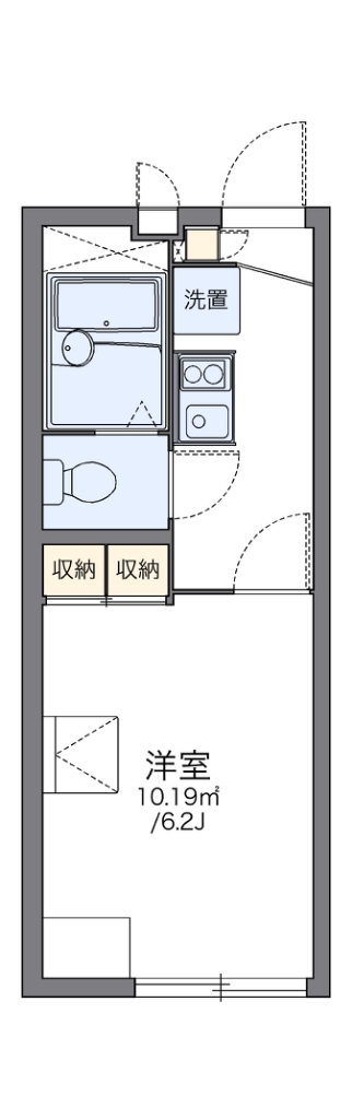 レオパレスユーハイツ　藤沢 間取り図