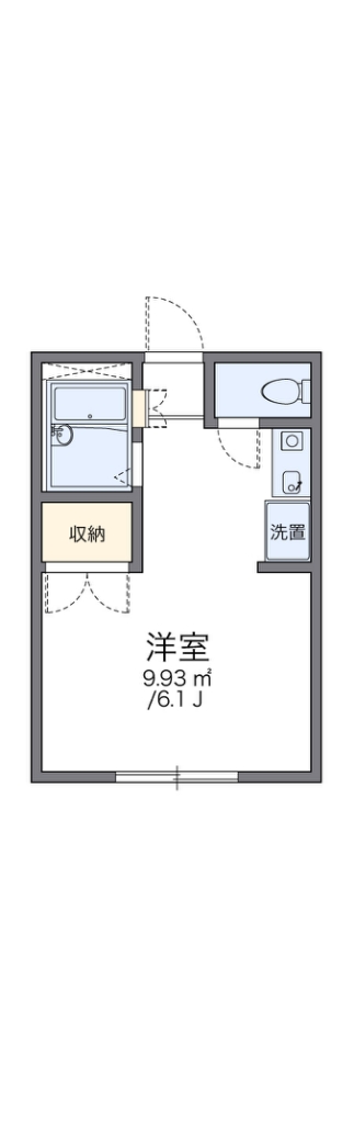 レオパレスラフィネ 間取り図