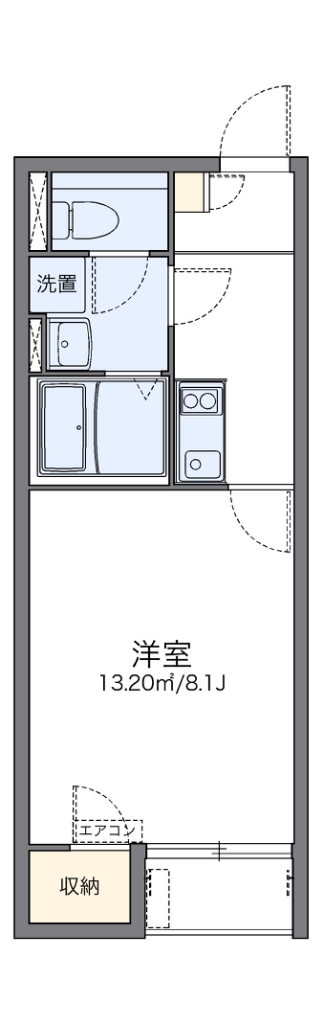 レオネクストサイレントⅡ 間取り図