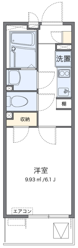 レオネクストシャトーブランカ 間取り図