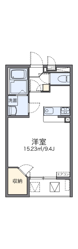 レオネクストグレースクレストⅢ 間取り図