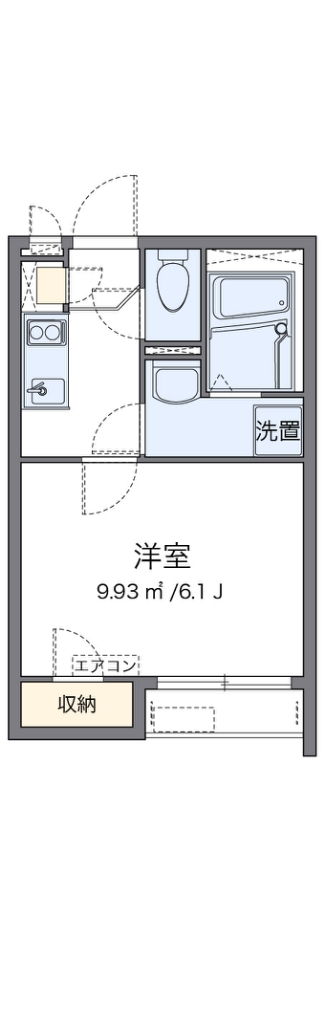 クレイノメゾン　クリザンテム 間取り図