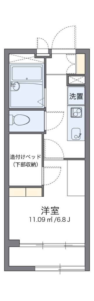 レオパレスＴＡＣＡＫＯ 間取り図