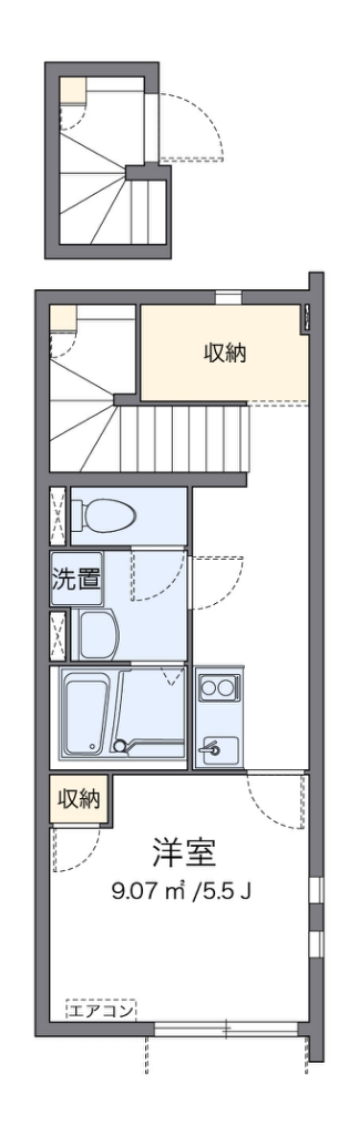 クレイノルレクチェ 間取り図