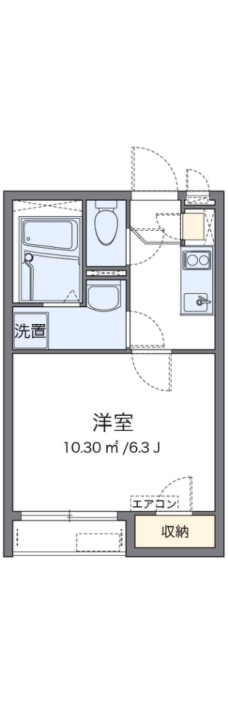 クレイノラルゴ 間取り図