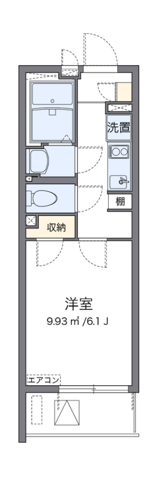 クレイノマーレ蕨Ⅱ 間取り図