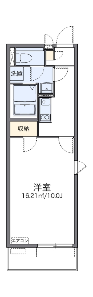 レオネクストＳＡＫＵＲＡ 301号室 間取り