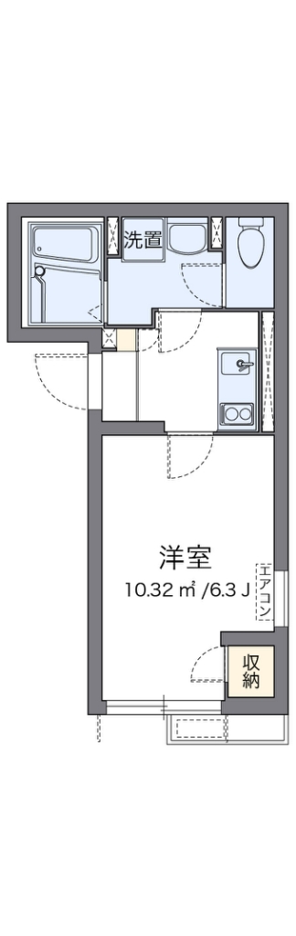 クレイノエトワールＫ　品川 間取り図