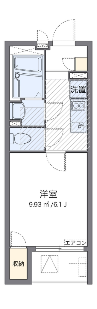 ミランダサニーハイツ　光 204号室 間取り