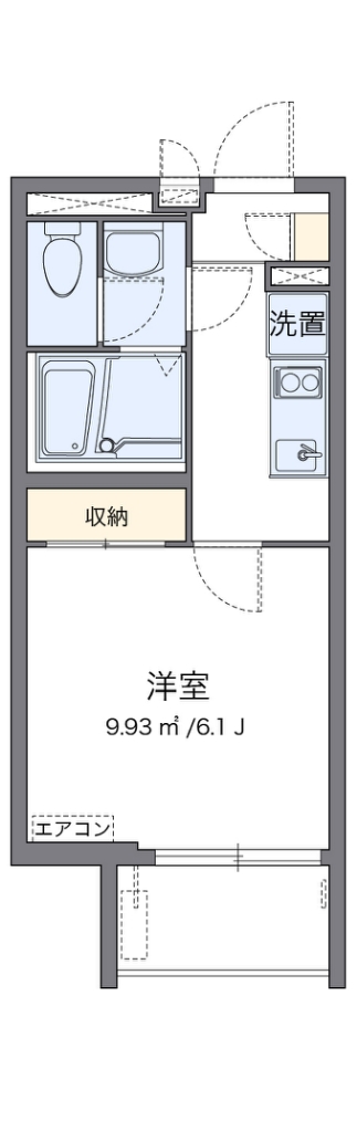 クレイノキャメリア仲六郷 間取り図