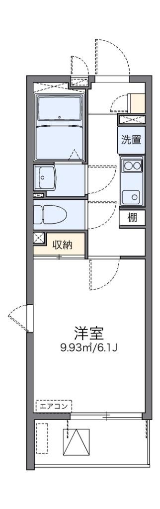 レオネクストグランツ藤２３ 305号室 間取り