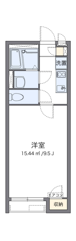 クレイノリーウン 間取り図