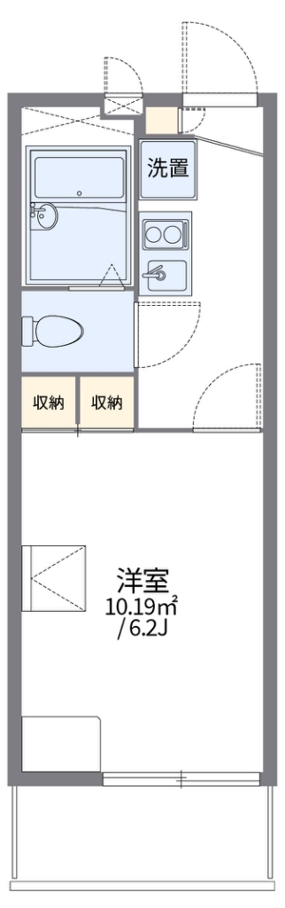 レオパレスＣＡＮＤＹ 間取り図