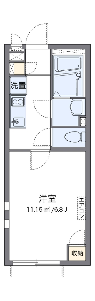 クレイノマナステイツ 間取り図