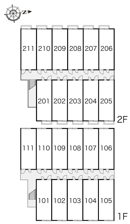 レオパレスＮＡＫＡＴＡ　Ａ その他2