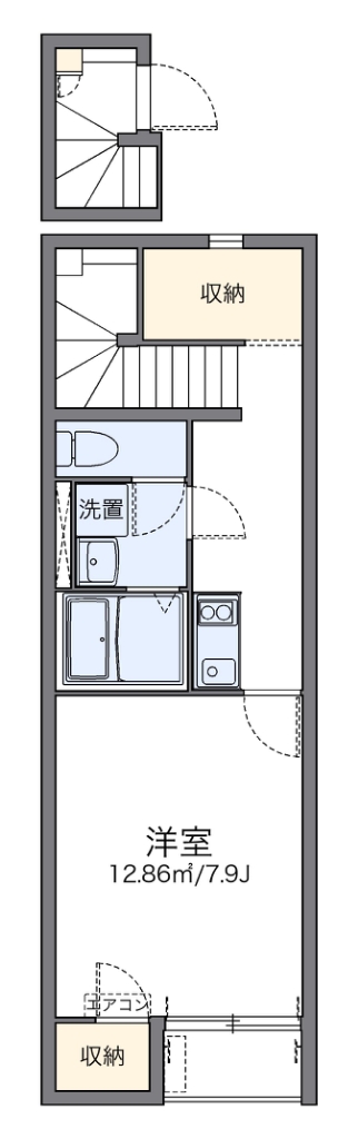 レオネクストｍａｒｉｎ 間取り図