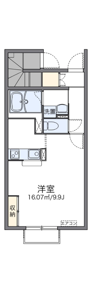 レオネクストメゾン　グリシーヌ 間取り図