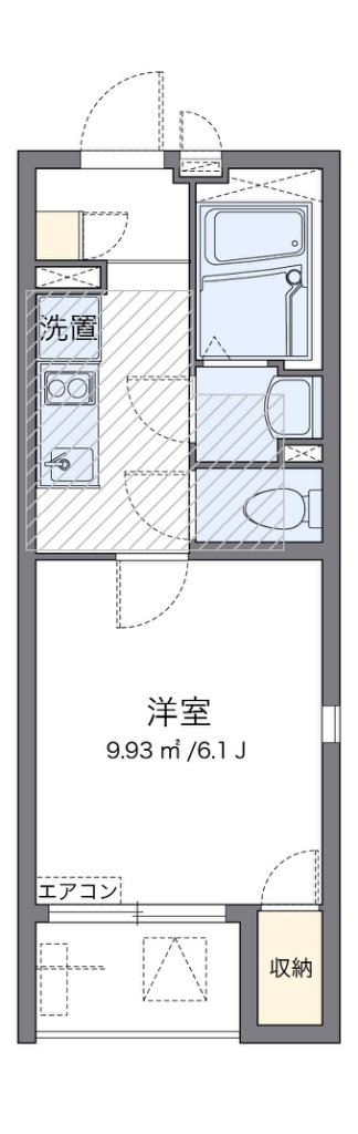 ミランダサニーハイツ　光 間取り図