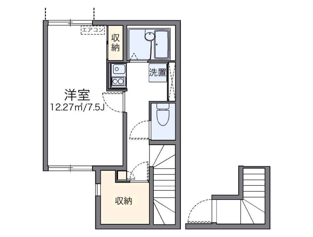 レオネクストソレイユⅣ 間取り図