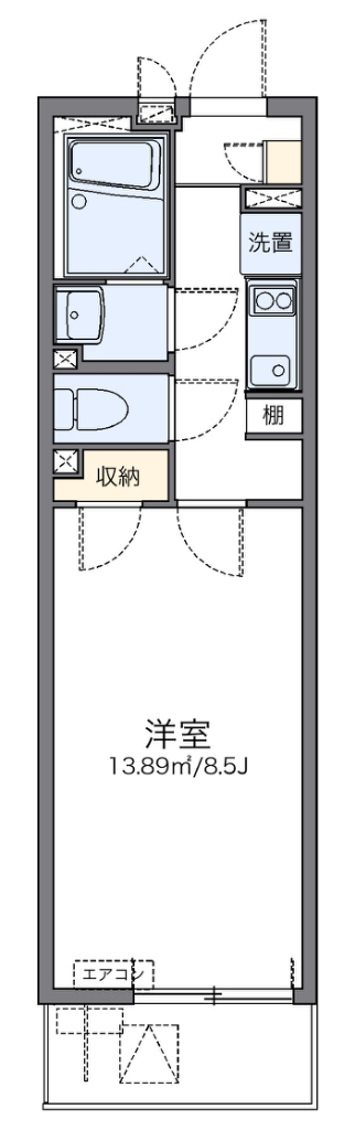 レオネクスト港北 間取り図