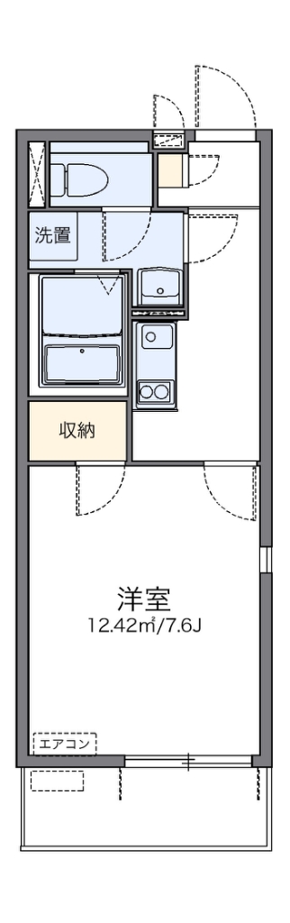 レオネクストドミールＣ 間取り図