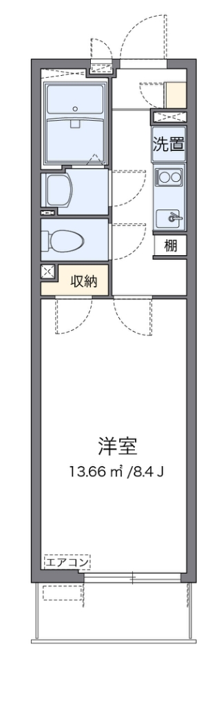 クレイノルナ　ルミエール三郷 間取り図