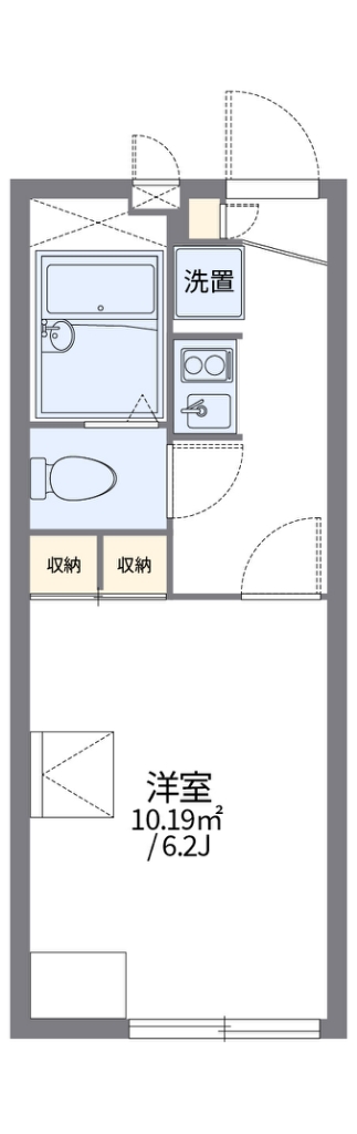 レオパレスＯＨＹＡＴＯ　Ⅰ 214号室 間取り