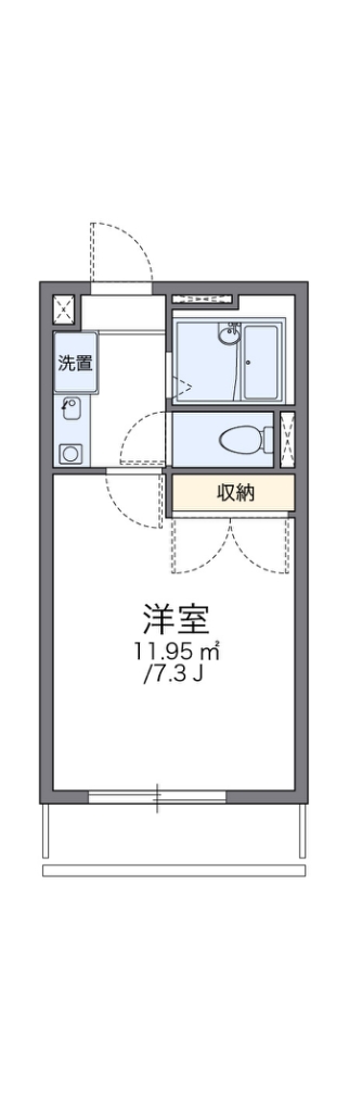 レオパレスガーデンビレッジ 間取り図