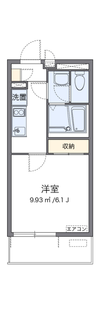 クレイノウィステリアⅣ 間取り図