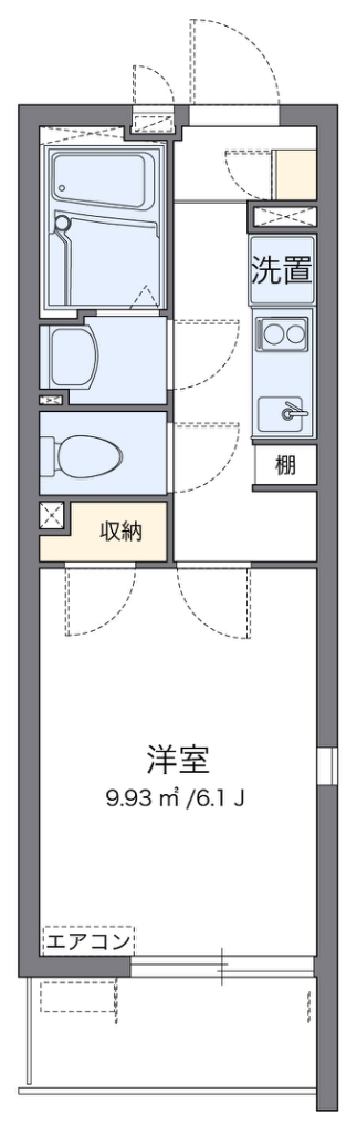 クレイノルードメール西台 間取り図