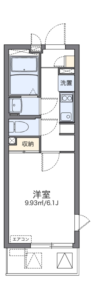 レオネクストブルーリッジⅡ 間取り図