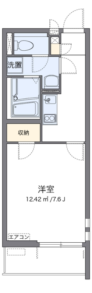 クレイノフォレスト磯子 間取り図