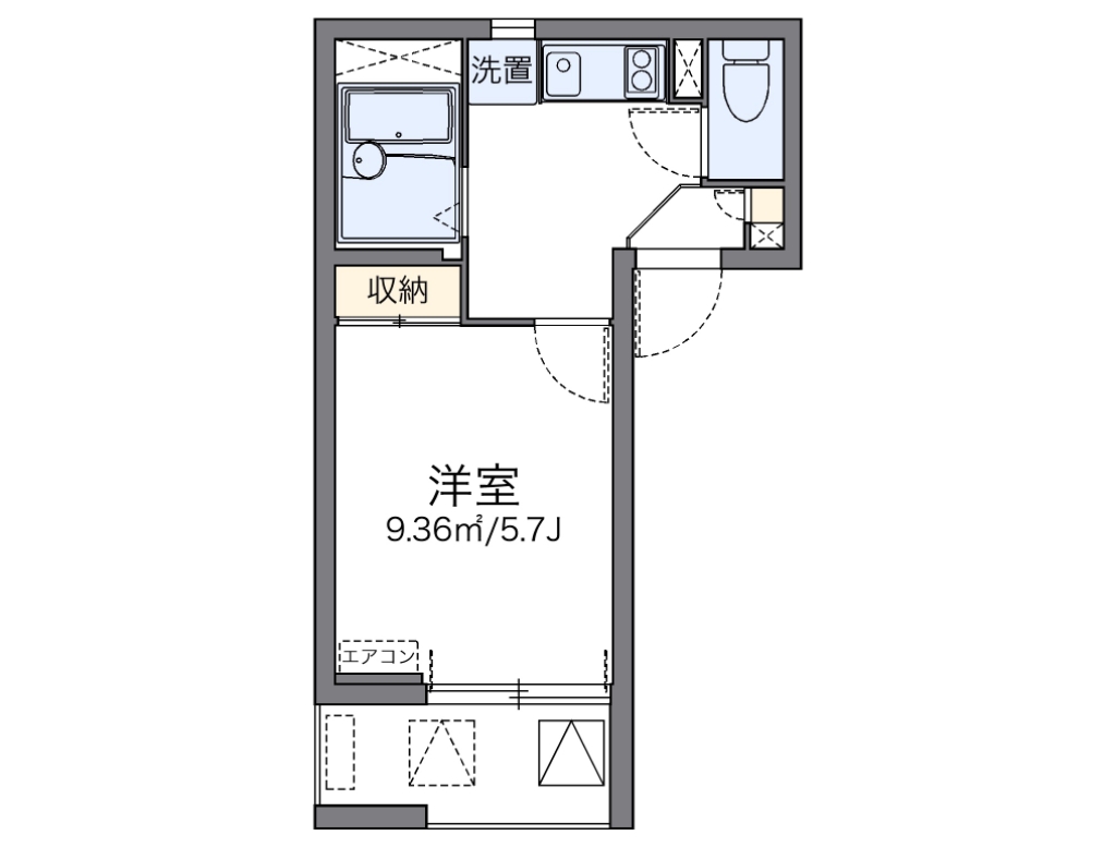 レオネクストＴＯＲＩ 間取り図