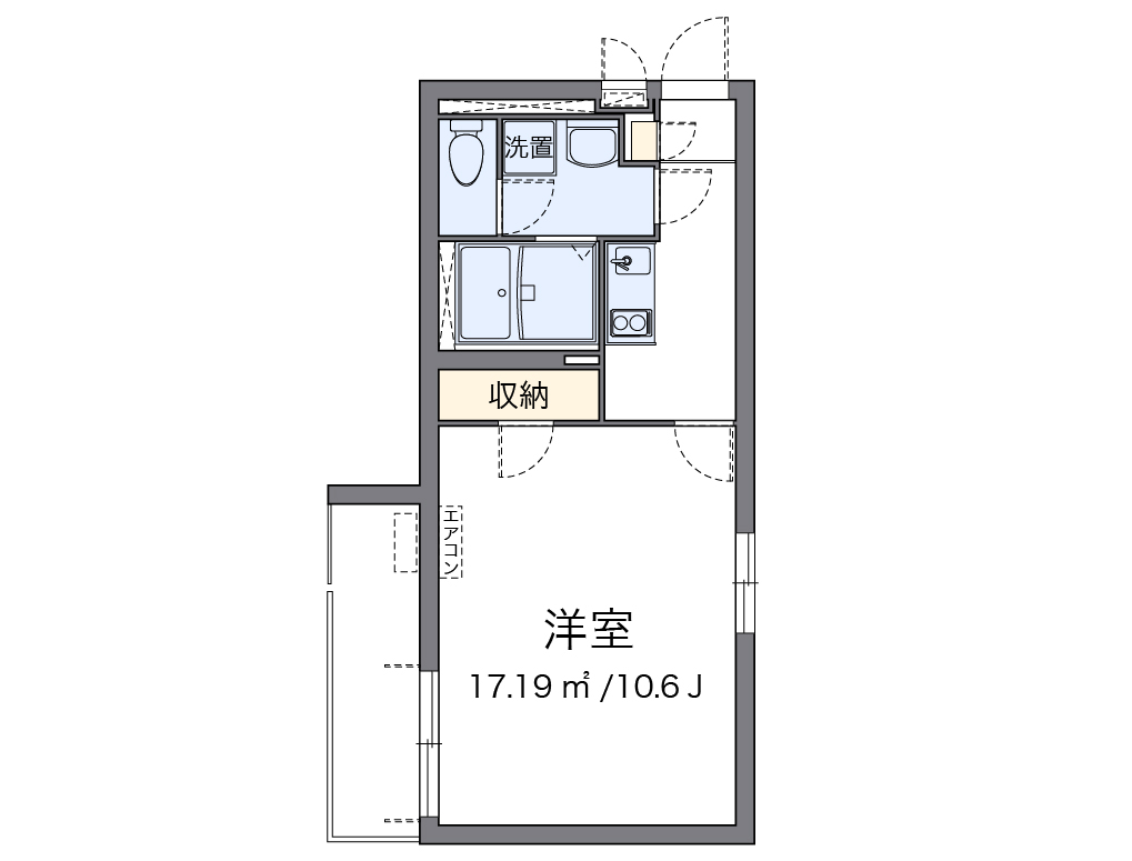 クレイノヴィレッタ中目黒 間取り図