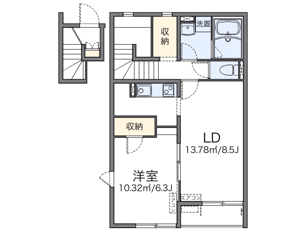 レオネクストグランツ藤２４ 間取り図