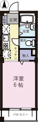 ルミエール梅屋敷 間取り図