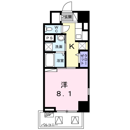 ライト・アベニュー 間取り図