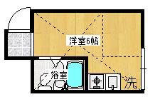 インベスト下神明 102号室 間取り